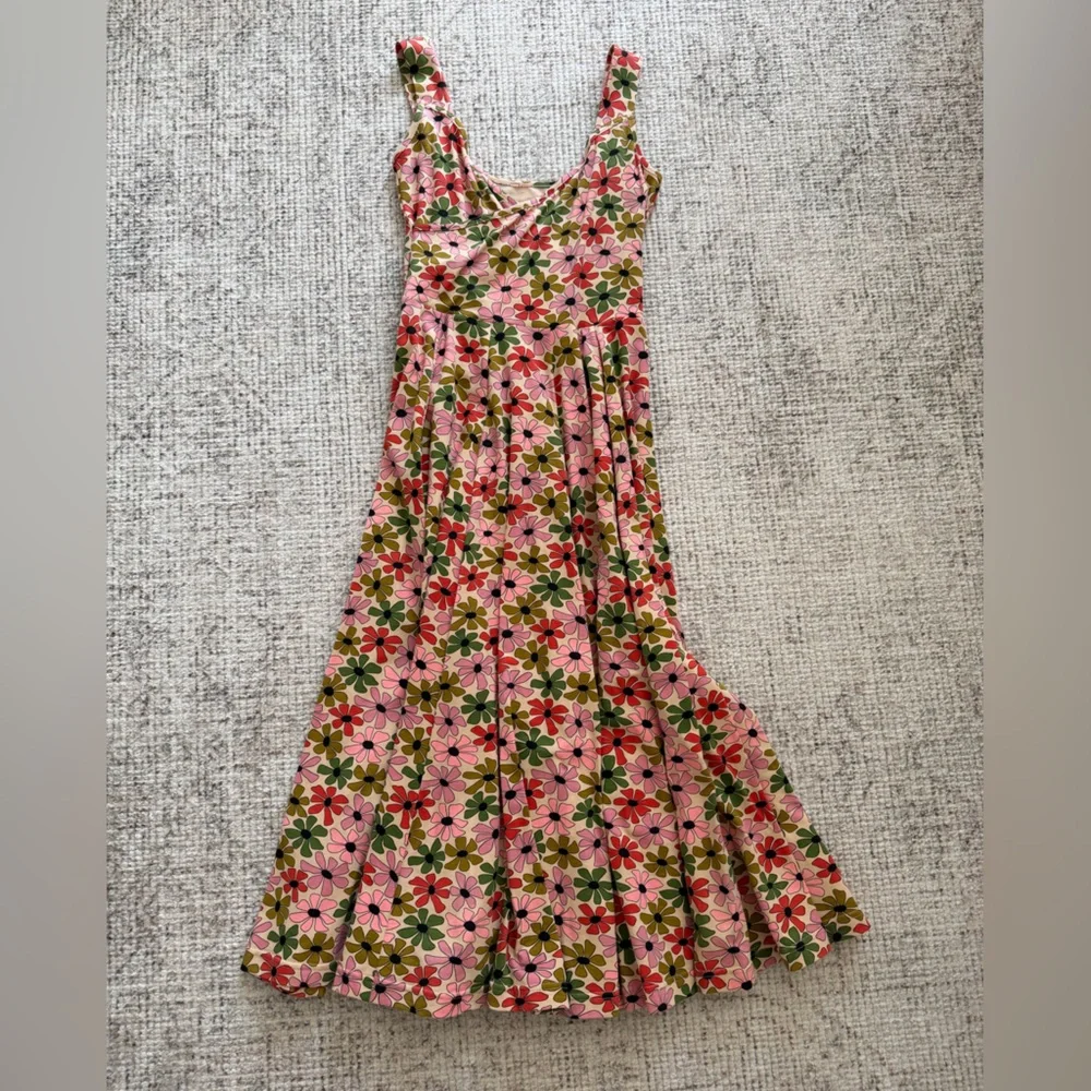 Effie's Heart Pink Floral A-Line Dress *new with tags* - Picture 5 of 5